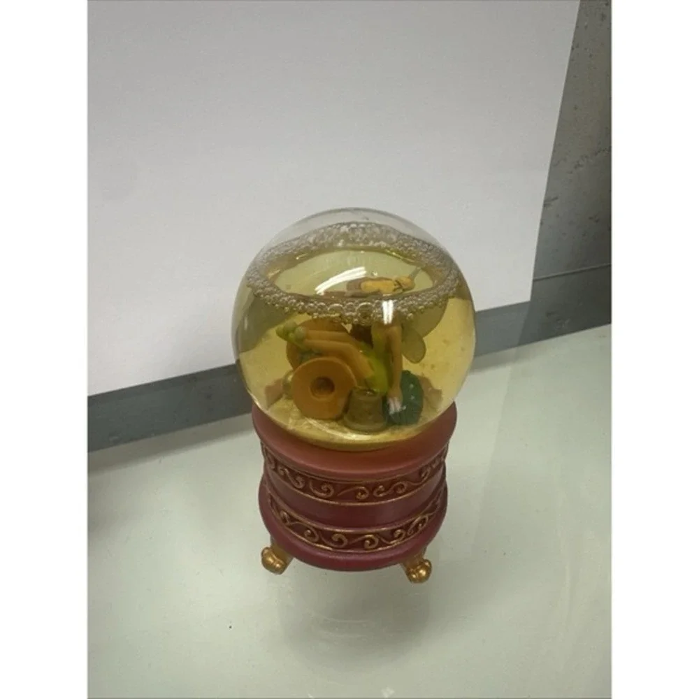 Disney Store Exclusive Mini Tinker Bell Snow Globe Fairies Edition sewing thread